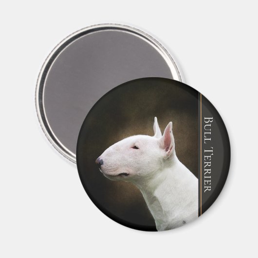 Bull Terrier Magnet (Recto/Verso)