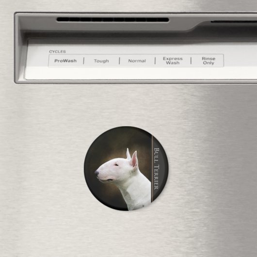 Bull Terrier Magnet (In Situ (Lave-vaisselle))