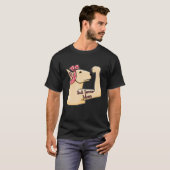 Bull Terrier Mam Tattoo, Gift Bully Mam Dog Eigena T-shirt (Voorkant volledig)