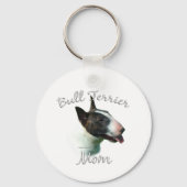 Bull Terrier Moeder 2 Sleutelhanger (Achterkant)