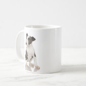 Bull Terrier-Mok Koffiemok (Voorkant links)