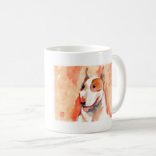 Bull Terrier Mug (Devant droit)