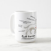 Bull Terrier Mug (Devant gauche)