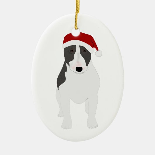 Bull Terrier Ornament (Voorkant)
