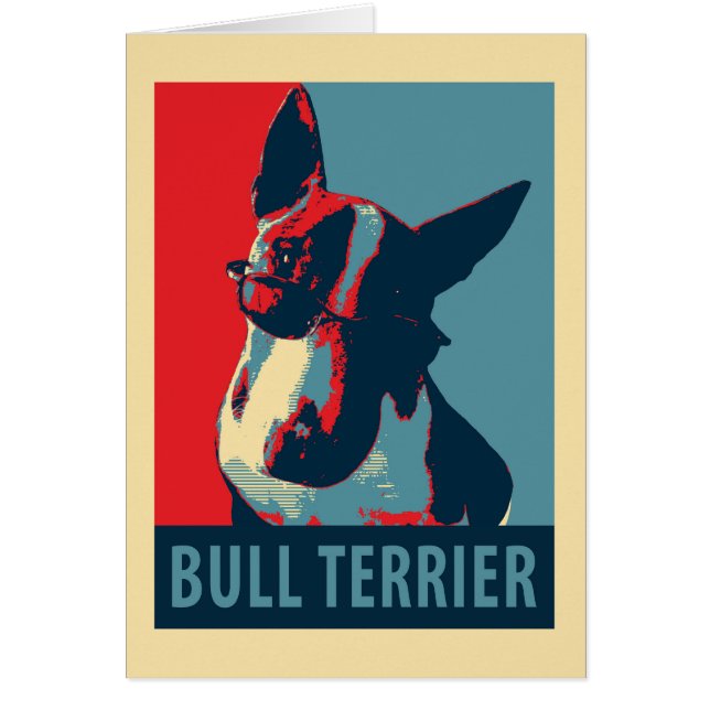 Bull Terrier Political Parody (Voorkant)