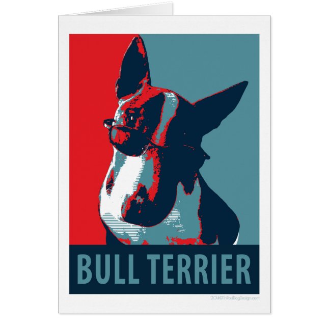 Bull Terrier Political Parody (Voorkant)