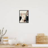 Bull Terrier poster (Keuken)