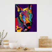 Bull Terrier Poster (Keuken)