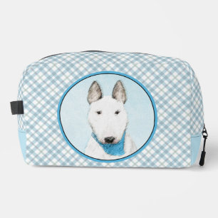Bull Terrier Schilderij Witte Engelse Schattige Ho Toilettasje