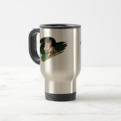 Bull Terrier Stainless Travel Mug Reisbeker (Voorkant links)