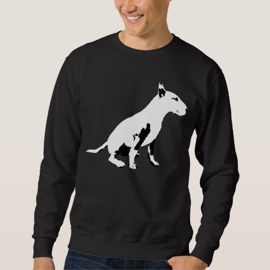 Bull Terrier Sweatshirt Bull Terrier Dog Shirts (Voorkant)