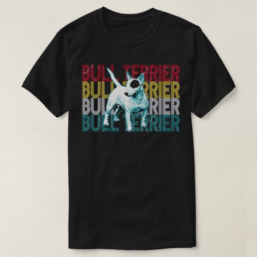 Bull Terrier T-shirt (Design voorkant)