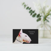Bull Terrier visitekaartjes (Staand voorkant)