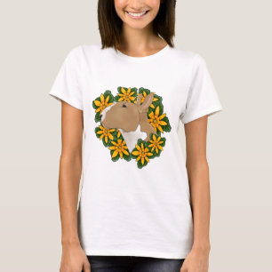 Bull Terriers zijn delicate bloemen T-shirt