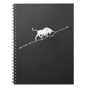 Bull Trend Stock Market Trading Trader Investor Notitieboek
