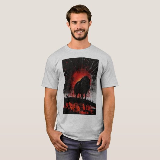 Bull Tshirt (Voorkant volledig)