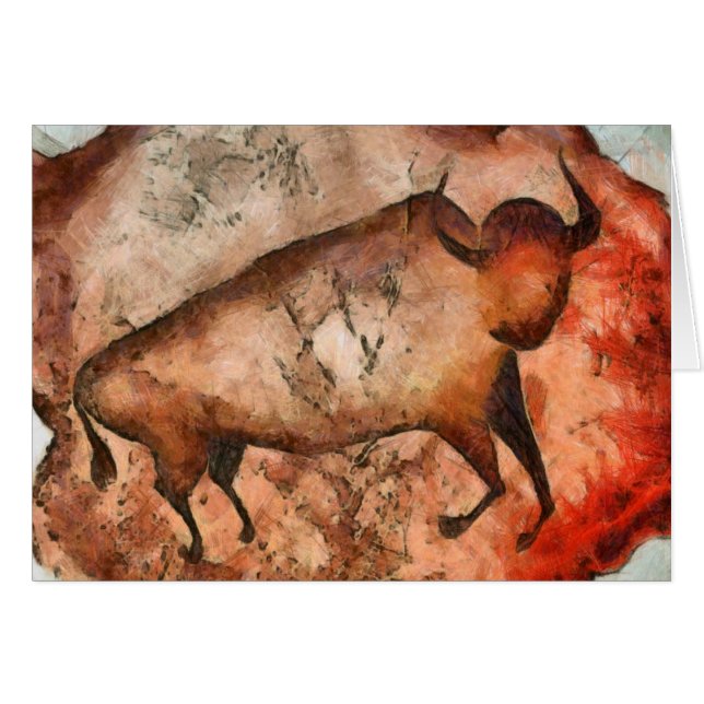 Bull uit Altamira (Voorkant Horizontaal)