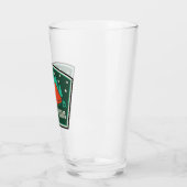 Bull van de Bossen Wilderness Oregon Camping Glas (Links)