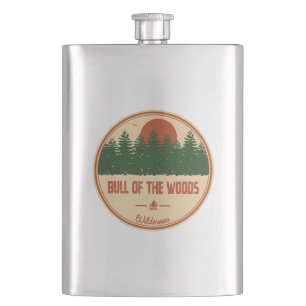 Bull van de Bossen Wilderness Oregon Flacon