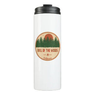 Bull van de Bossen Wilderness Oregon Thermosbeker