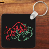 Bull versus Beer Sleutelhanger (Achterkant)