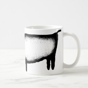 Bull - zwart koffiemok