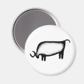 Bull - zwart magneet (Voorkant / Achterkant)