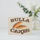 Bulla Cakes Traditional Jamaican Molasses Cake Briefkaart (Staand voorkant)
