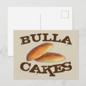 Bulla Cakes Traditional Jamaican Molasses Cake Briefkaart (Voorkant / Achterkant)