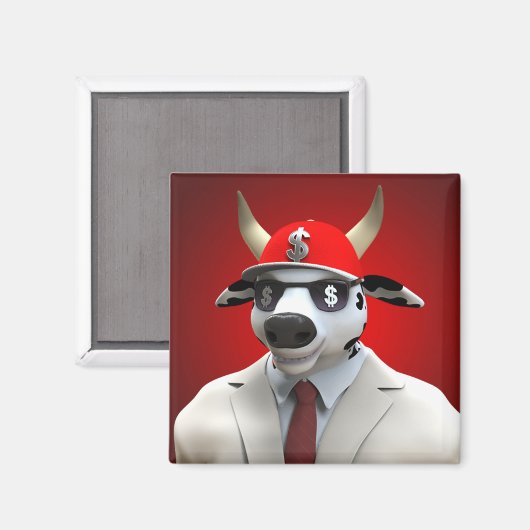 bullbeer magneet (Voorkant / Achterkant)