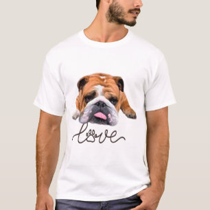 Bulldog, afbeelding t-shirt