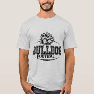 bulldog American football T-shirt