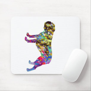 Bulldog Art Waterverf Portret Muismat