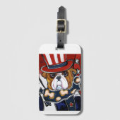 Bulldog Bagagelabel (Voorkant (verticaal))