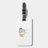 Bulldog Bagagelabel (Voorkant verticaal)