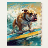 Bulldog Beach Surf Peinture (Dos)