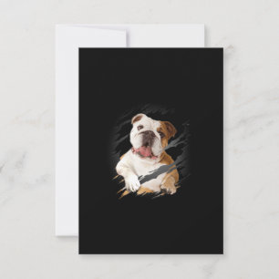 Bulldog Bedankkaart