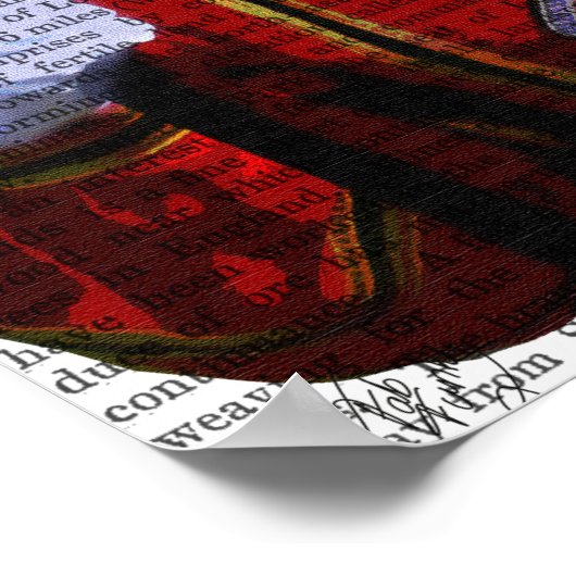 Bulldog Beefeater Poster (Hoek)