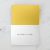 Bulldog Beldate Anniversaire Carte (Intérieur)