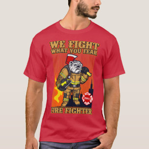 BULLDOG BRANDWEERMAN T-SHIRT