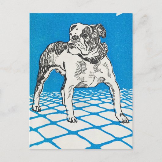  Bulldog Briefkaart (Voorkant)