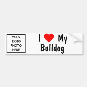 Bulldog Bumpersticker