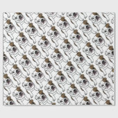 Bulldog Cadeaupapier (Vlak)