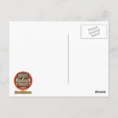 Bulldog Cafe Briefkaart (Achterkant)