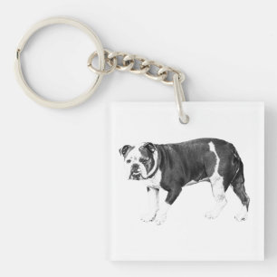 Bulldog Charme, Alledaagse Kracht Sleutelhanger