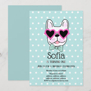 Bulldog, chien, animal de compagnie invitation de