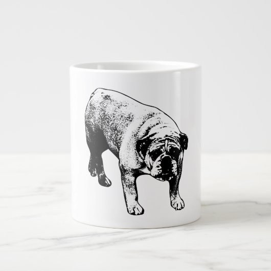 Bulldog Christmas Brew Extra Grote Beker (Voorkant)