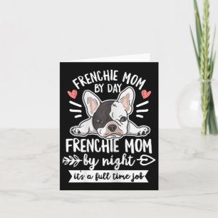 Bulldog citaat voor je franse moeder kaart