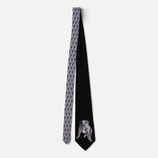 Bulldog Cravate anglais Bulldog Neckties Personnal (Dos)