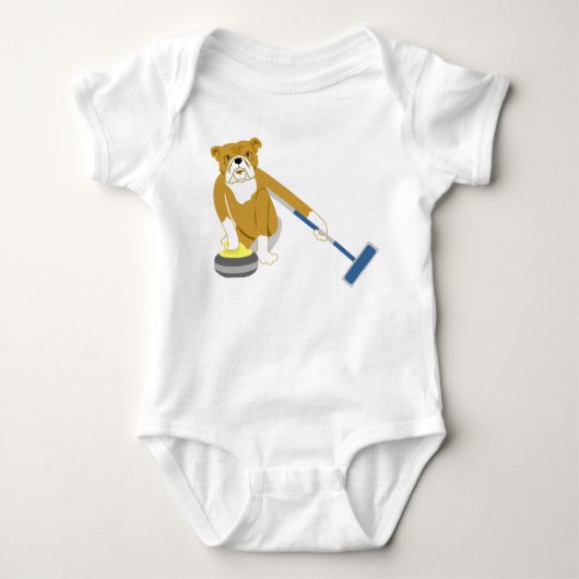 Bulldog Curling Romper (Voorkant)